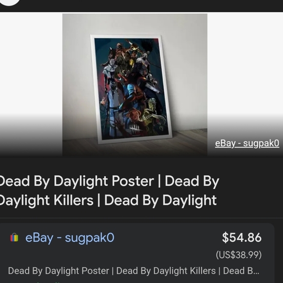 Dead By Daylight 6 Posters - Picture 2 of 12